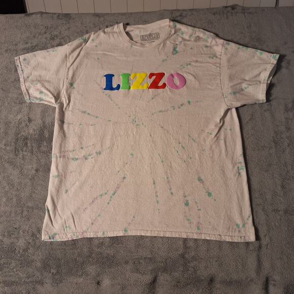 Lizzo “U R Special” Official Merch Tee White Tie-Dye Graphic Shirt Size XL - Picture 1 of 7